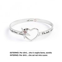 Bracciale Marlù Donna Nel Mio Cuore in Acciaio 15BR034 - 15BR034